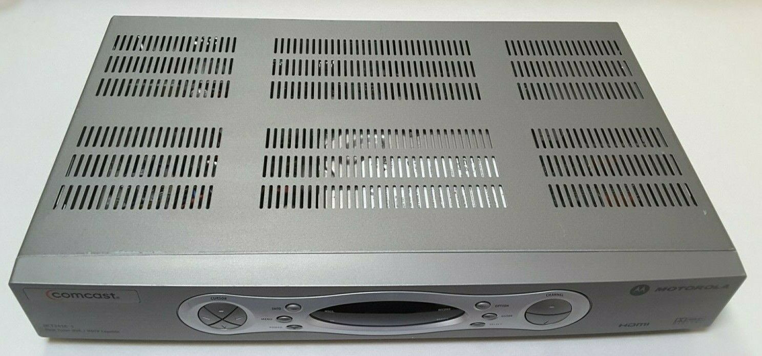 Motorola Comcast DCT3416 Dual Tuner DVR Set Top Box With Remote