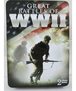 Great Battles of WWII DVD 2007 2 Disc Set Tin Anzio Beachhead World War ... - $9.99