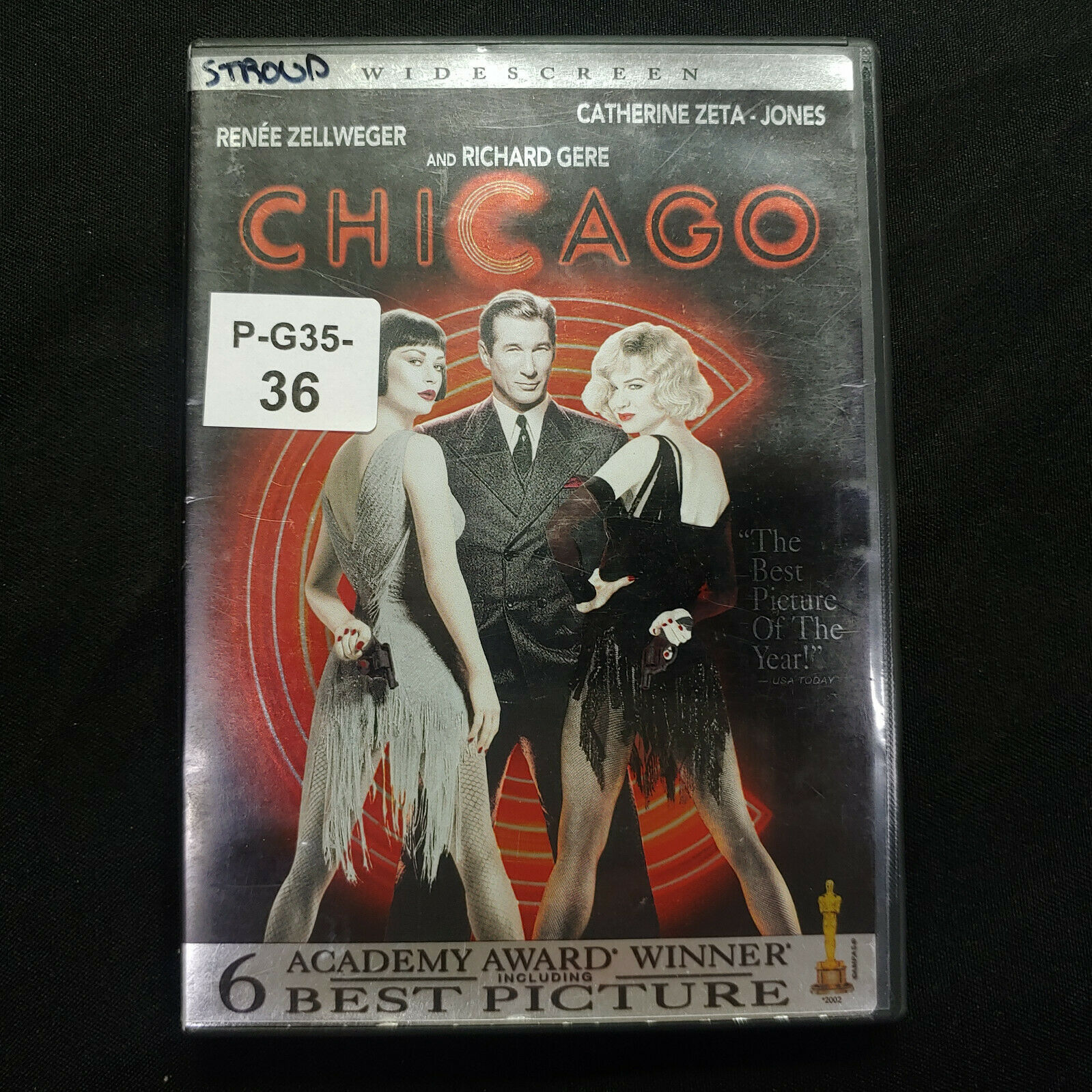 Chicago (DVD, Widescreen) Renee Zellweger, Richard Gere, Catherine Zeta ...