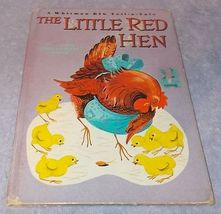 Childs Big Tell A Tale Book The Little Red Hen #2431 1966 - $8.00