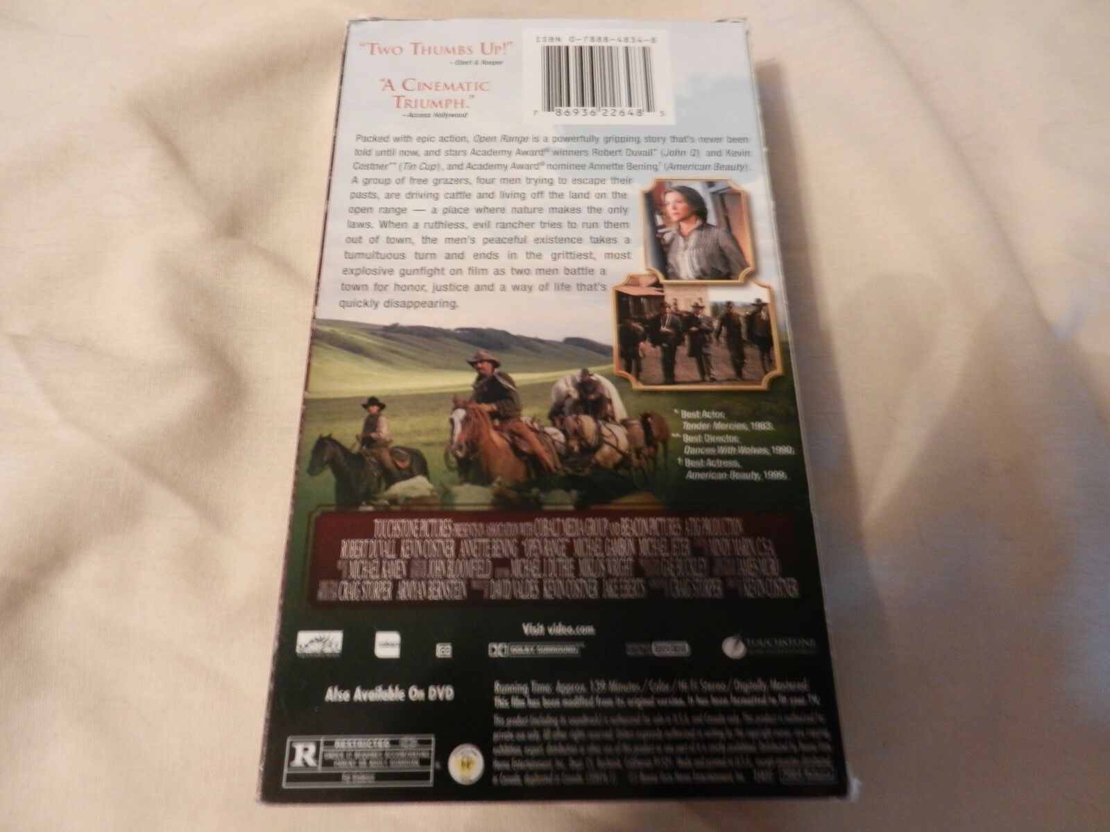 Open Range (VHS, 2004) Robert Duvall, Kevin Costner - VHS Tapes