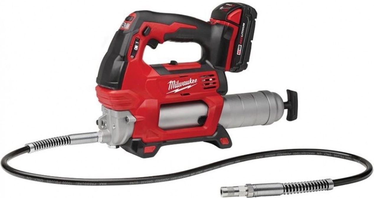 Milwaukee 2646-20 M18™ Cordless 2-Speed Grease Gun (Bare Tool) - Paint ...