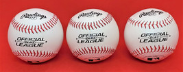 Lot of 3 Rawlings Official League OLB3B White Baseballs - NEW - $9.99