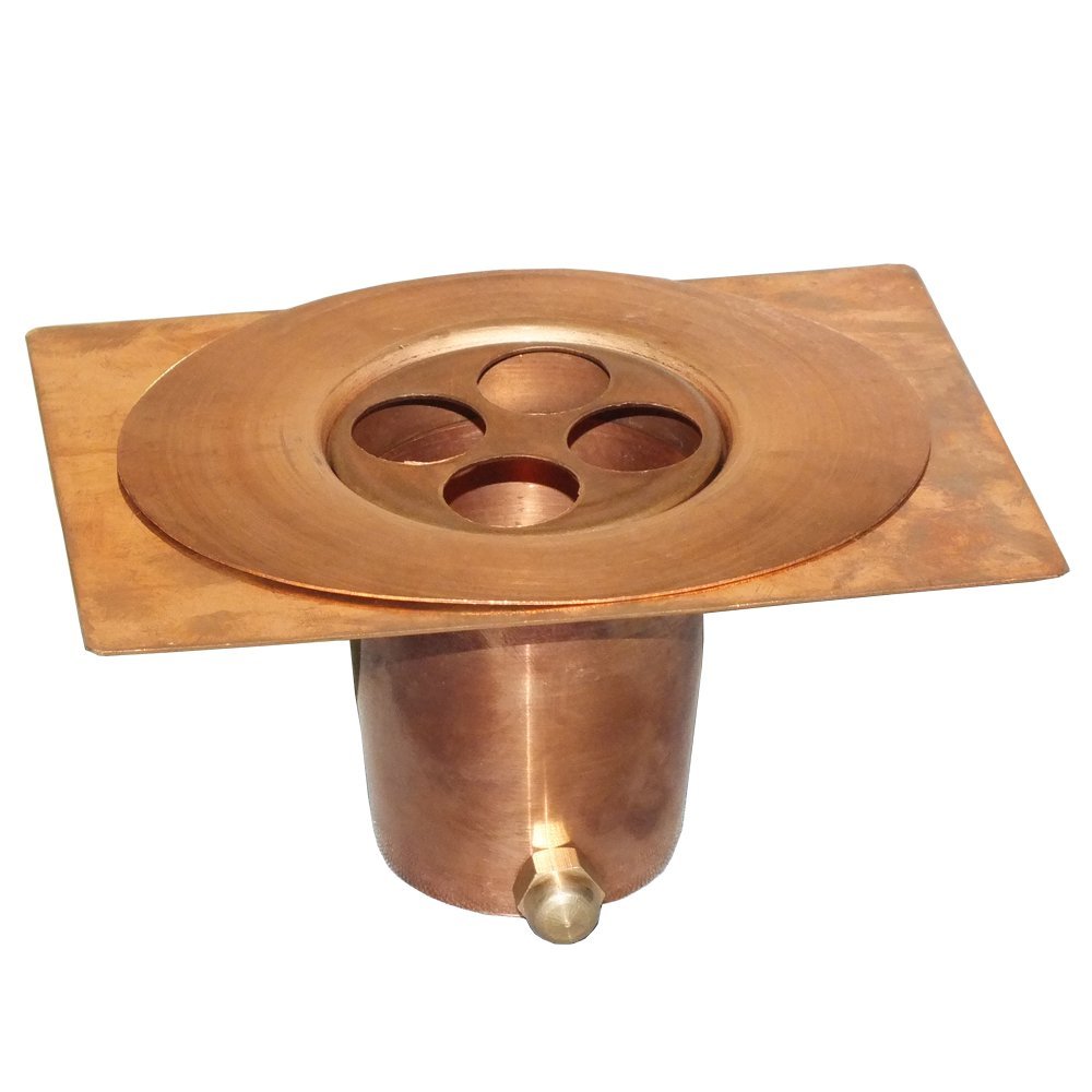 Monarch Rain Chains 12015 3Piece Rain Chain Installation Kit Gutter