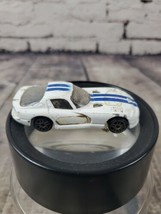 Maisto White 1998 Dodge Viper GT2 1:64 Scale Diecast Toy Car Model Loose - $9.99