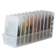 Silicook Refrigerator Food Storage Flat Containers with Tray Kitchen Organizer image 1
