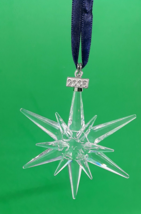 Swarovski Annual Snowflake  Crystal 3" Ornament With Box 2005 - $129.99
