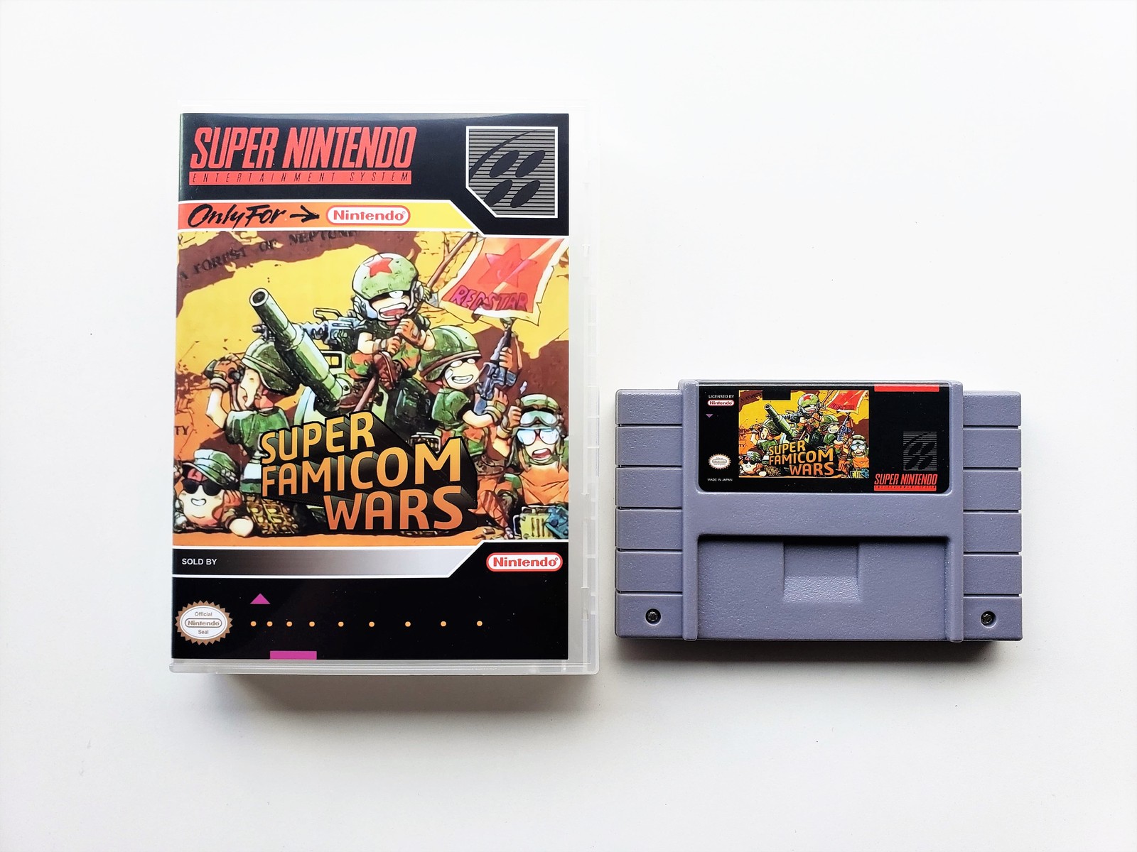 Super Famicom Wars Super Nintendo (SNES) English Translated (aka Advanced Wars)