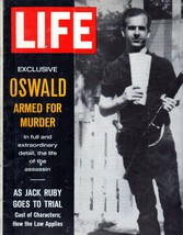 LIFE Magazine  Feb 21, 1964 Lee Harvey Oswald holding rifle killed JFK - $20.00