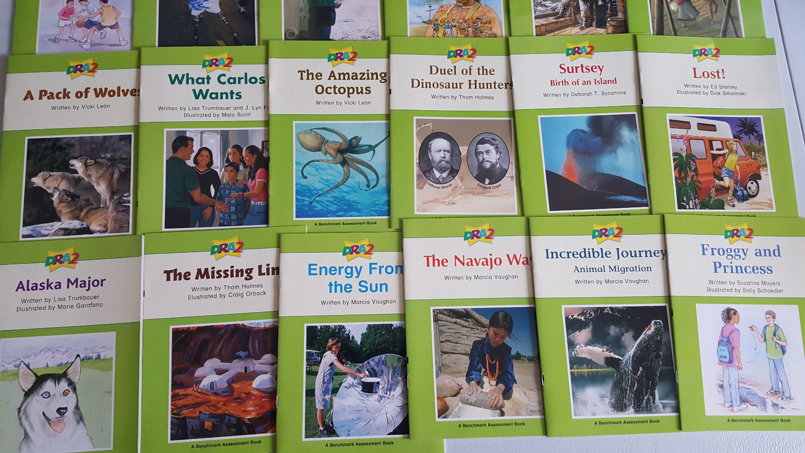 DRA2 Developmental Reading Assessment Benchmark 18 Different Titles ...