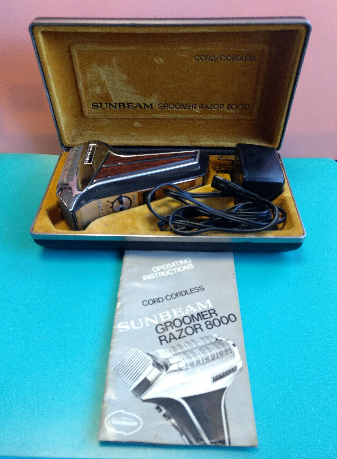 Sunbeam Shavemaster Cord/Cordless Groomer Razor 8000 With Case And ...