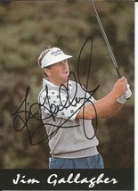 Jim Gallagher 1993 Sheridan Collectibles Ryder Cup Signed Card #19