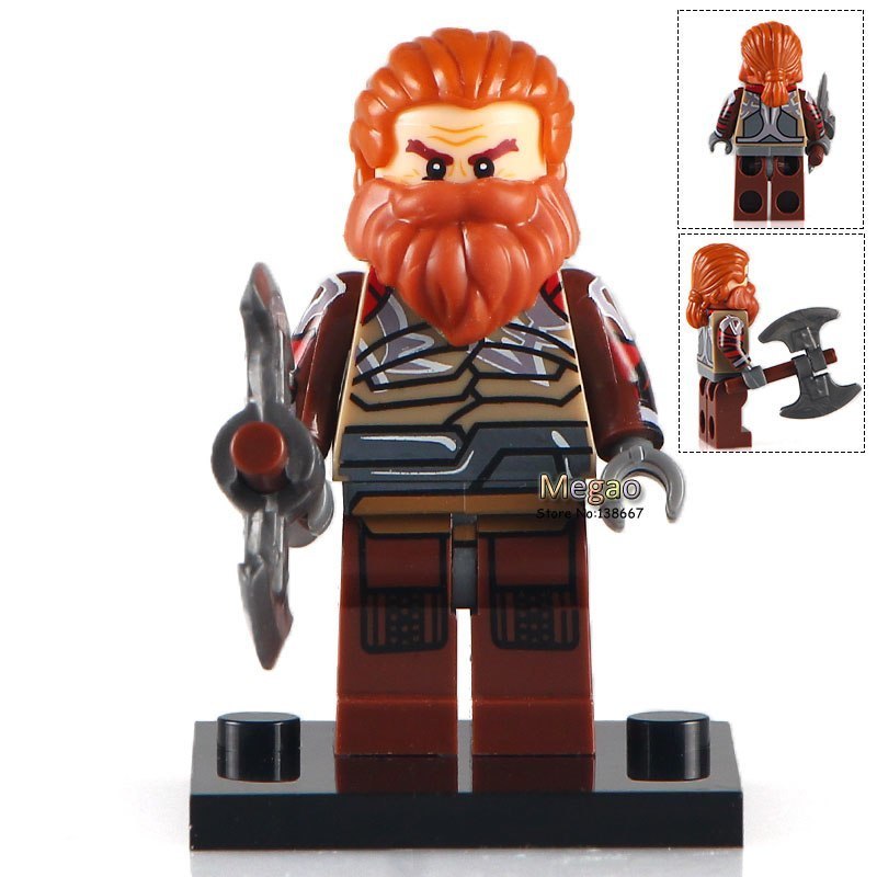 Volstagg the Asgardian warrior Marvel Thor Theme Lego Minifigures Block Toy Gift - Figures