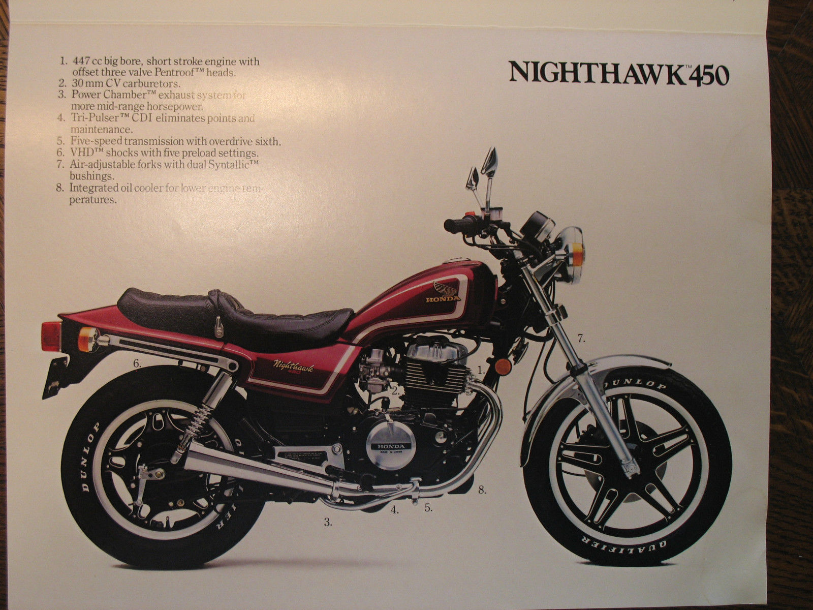 Complete Engine Gasket Kit For Honda CB450SC Nighthawk / CB450T / CM450 (1982-1985)