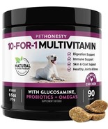 10 in 1 Dog Multivitamin. Glucosamine  & Vitamins -Probiotics, Omega supplements - $48.25 - $74.85