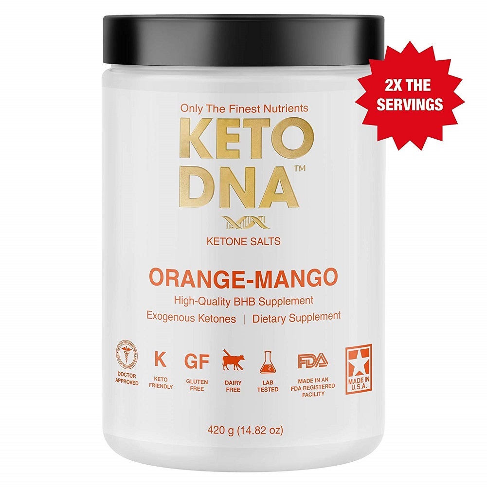 Excelerol Keto DNA Orange Mango Exogenous Ketone Supplement 30 Servings - 420g