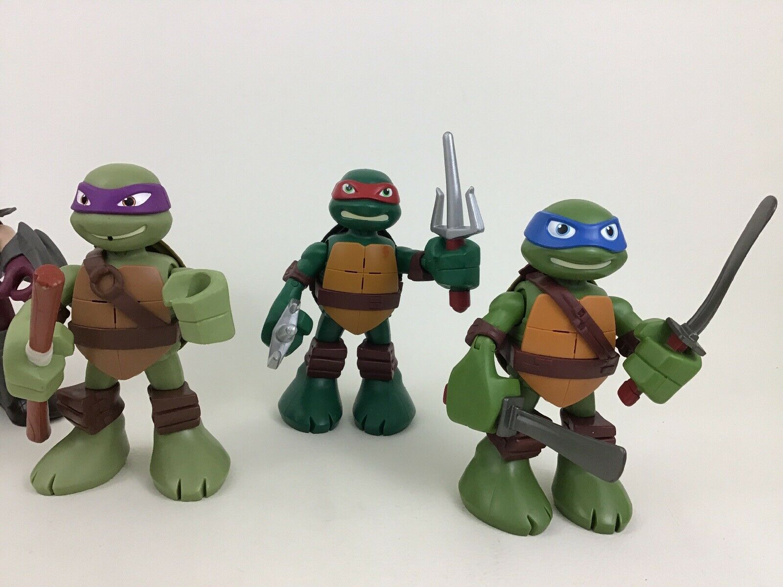 Teenage Mutant Ninja Turtles Complete Set Half-Shell Heroes Talking ...