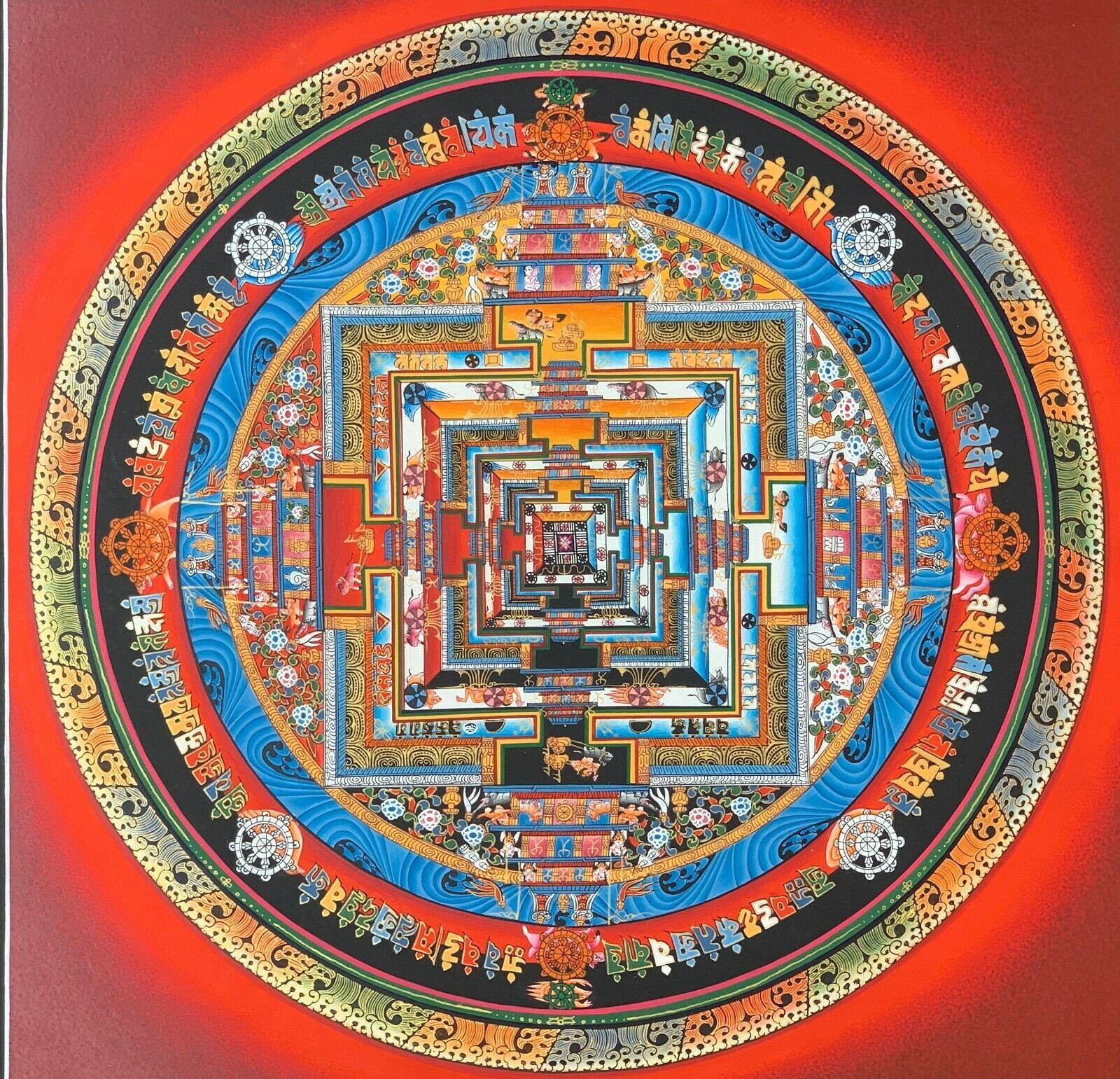 wheel of life thangka wheel of life thangka