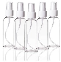 5Ps 30/60ml Travel Transparent Plastic Perfume Atomizer Empty Misty Spra... - $8.99