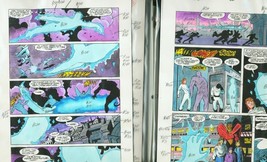Team Titans #22-DC Color Guides Production Art - $272.81