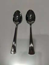 Reed &amp; Barton BROOKSHIRE 2 Solid Serving Spoon Stainless Flatware 8 3/4&quot; - $19.97