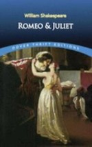 Romeo and Juliet (Dover Thrift Editions), Paperback, William Shakespeare... - $8.89