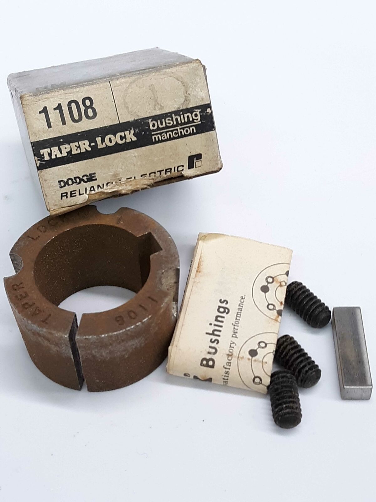 Dodge 1108 Taper Lock Bushing 1108 1 Ball & Roller Bearings