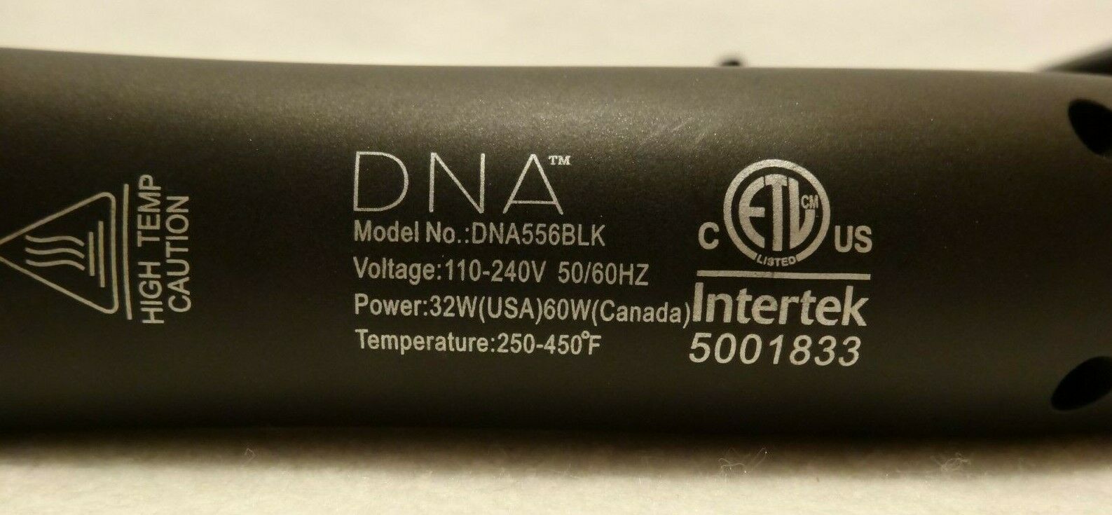 DNA Styling Comb Professional Hair Tool Black Styling Tools 