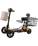 4 Wheel Electric Mobility Scooter Light and Battery Powered Up to 15 Mil... - $1,199.00