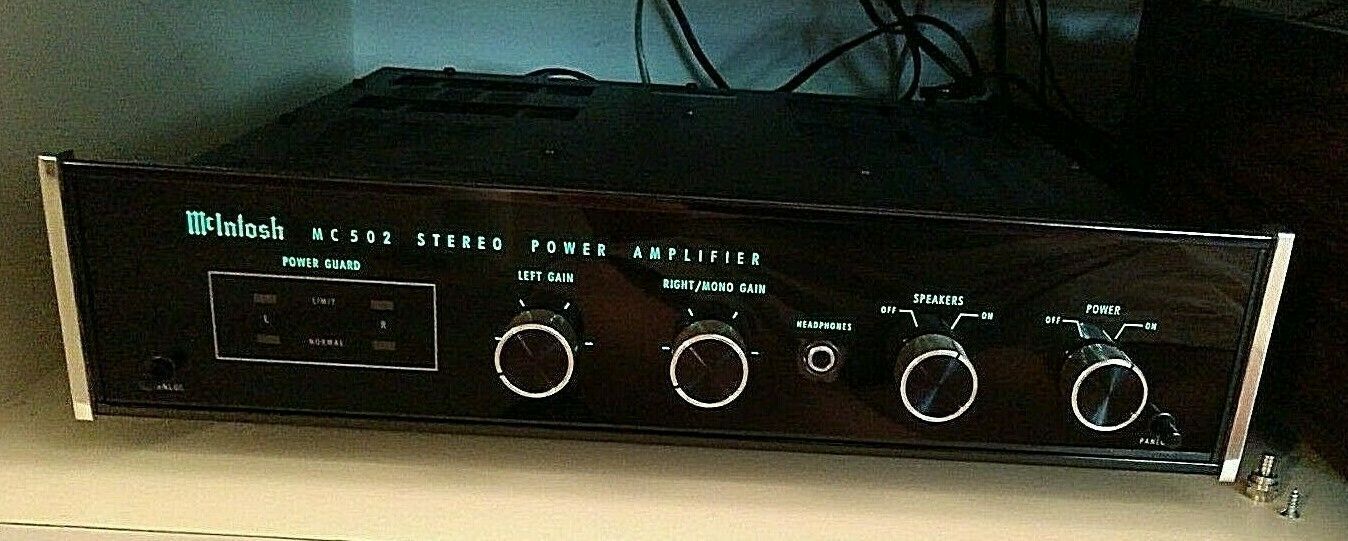 Used Mcintosh MC502 Stereo power amplifiers for Sale