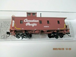 Micro-Trains # 05100011 Canadian Pacific 34' Wood Sheathed Caboose N-Scale image 1