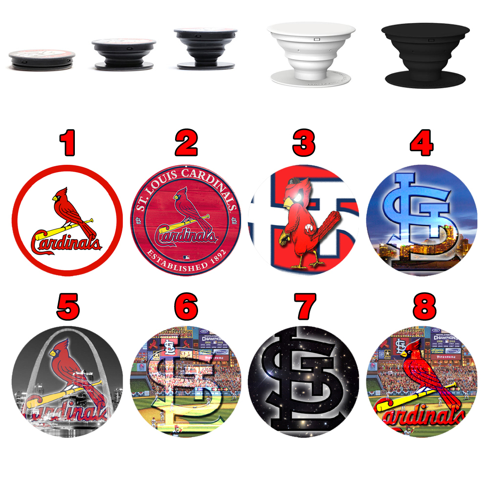 St. Louis Cardinals Pop Up Phone Holder Expanding Stand Grip Mount popsocket - Mounts & Holders