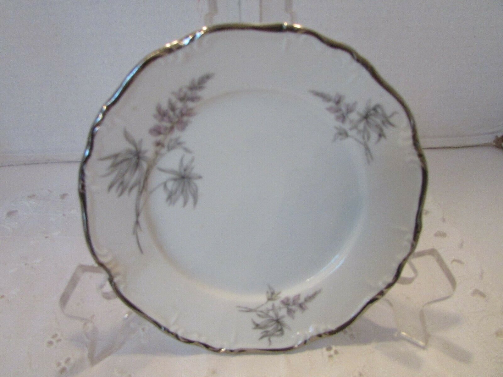 TOWNE FINE CHINA BAVARIA GERMANY COTILLION PATTERN SALAD PLATE 77/8