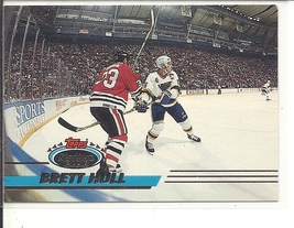 (SC-107) 1993-94 Topps Stadium Club Hockey Card #65: Brett Hull - $1.00