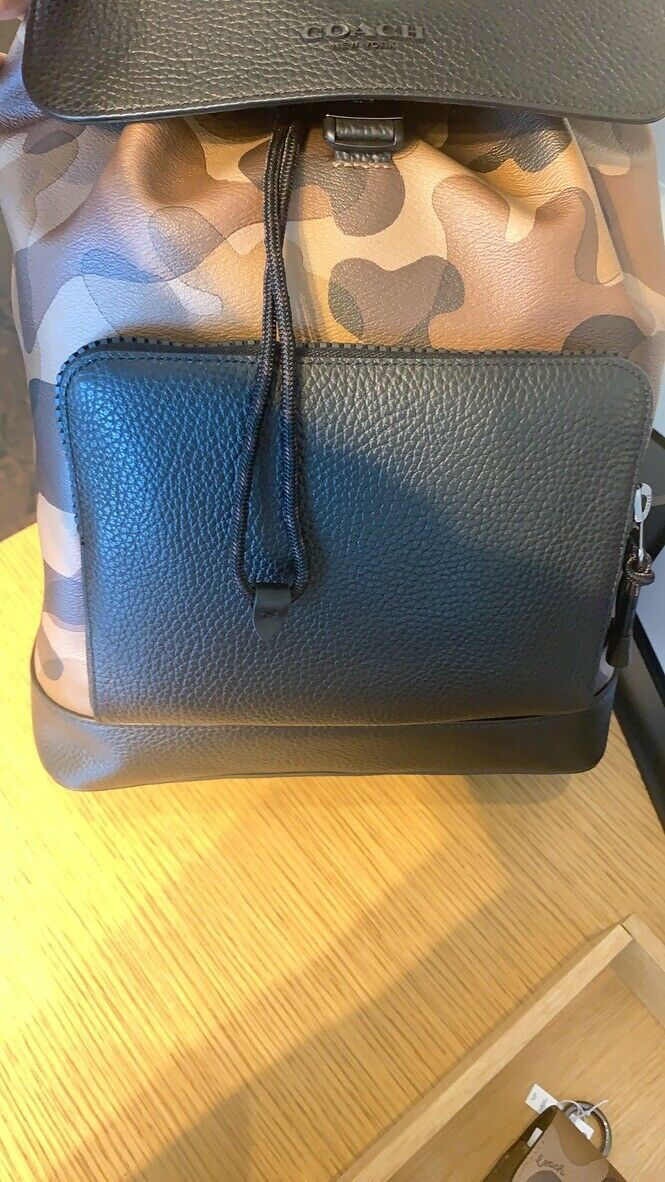 turner backpack in signature canvas