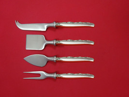 Flower Lane by Oneida Sterling Silver Cheese Serving Set 4 Piece HHWS  C... - $286.11