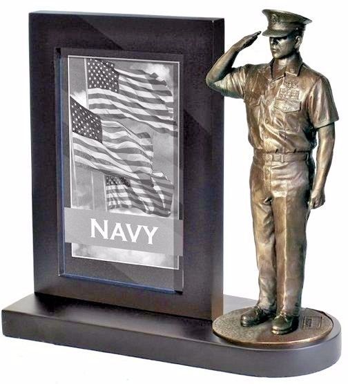 US Navy Chief Bronze Cast Resin Statue With and 29 similar items