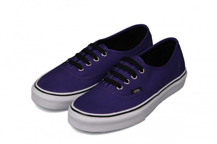 Oh bomuld samvittighed New Vans Authentic Dark Purple White Shoes and 14 similar items