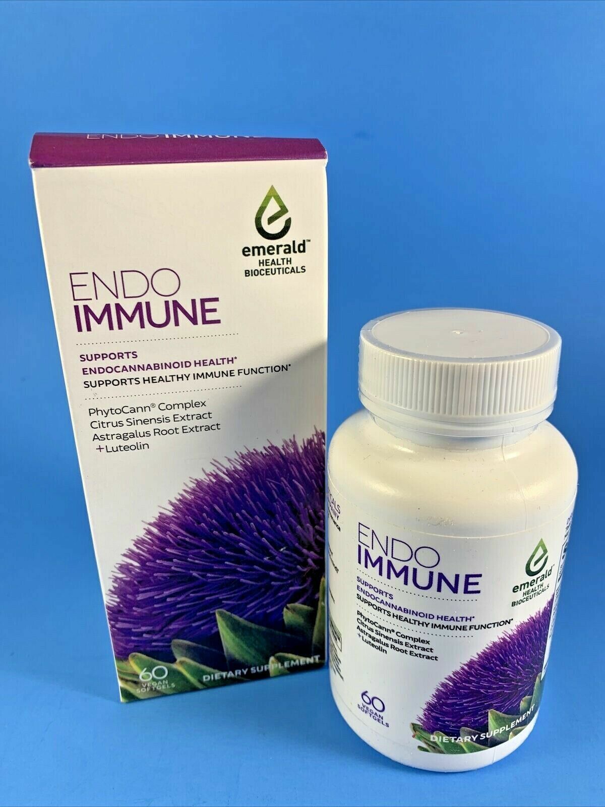 Primary image for Endo Immune Dietary Supplement Supports Healthy Immune Function 60 Vegan 8/2022
