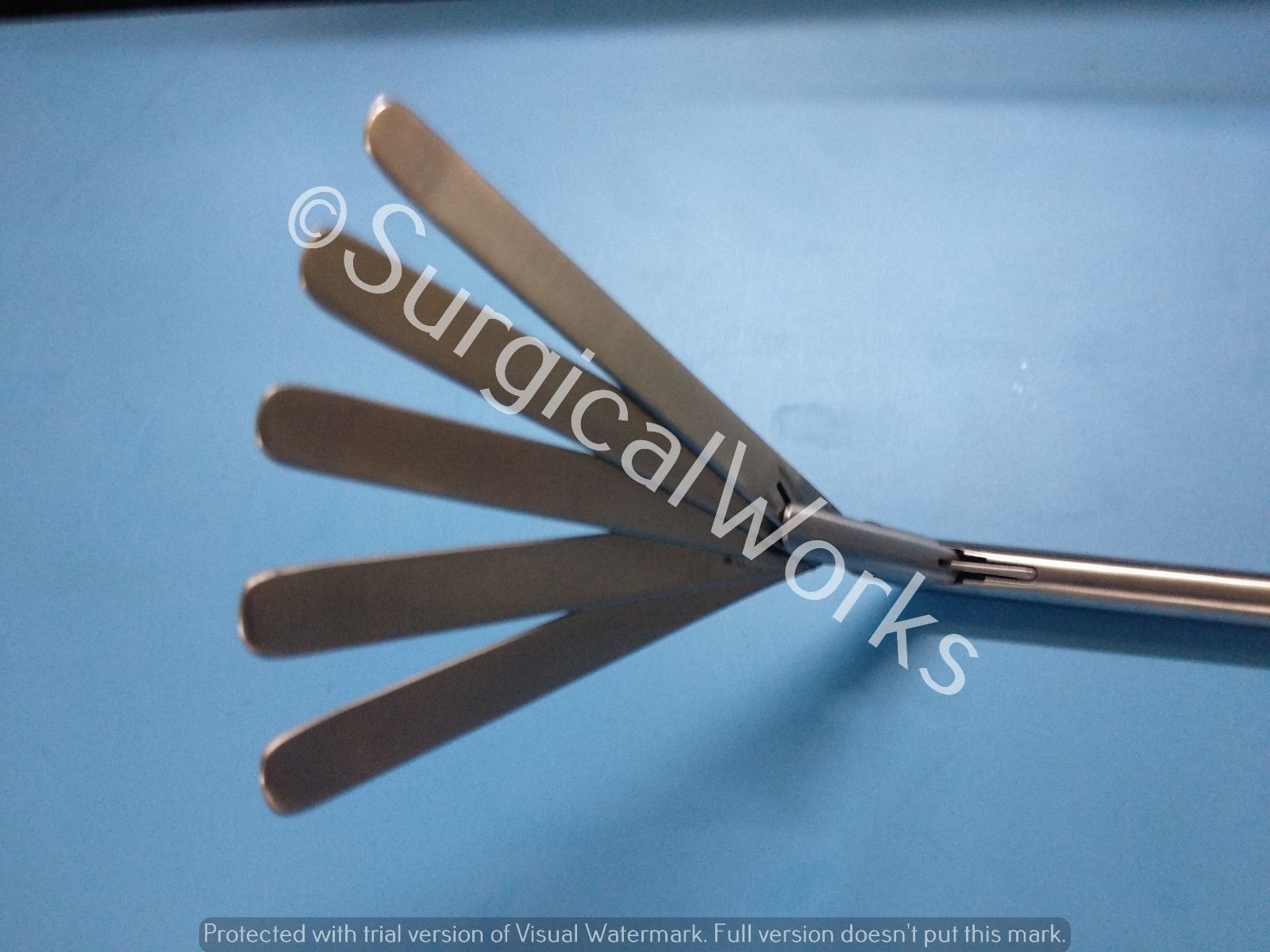 Laparoscopic 5 Prong Fan Retractor 10mm Endoscopy