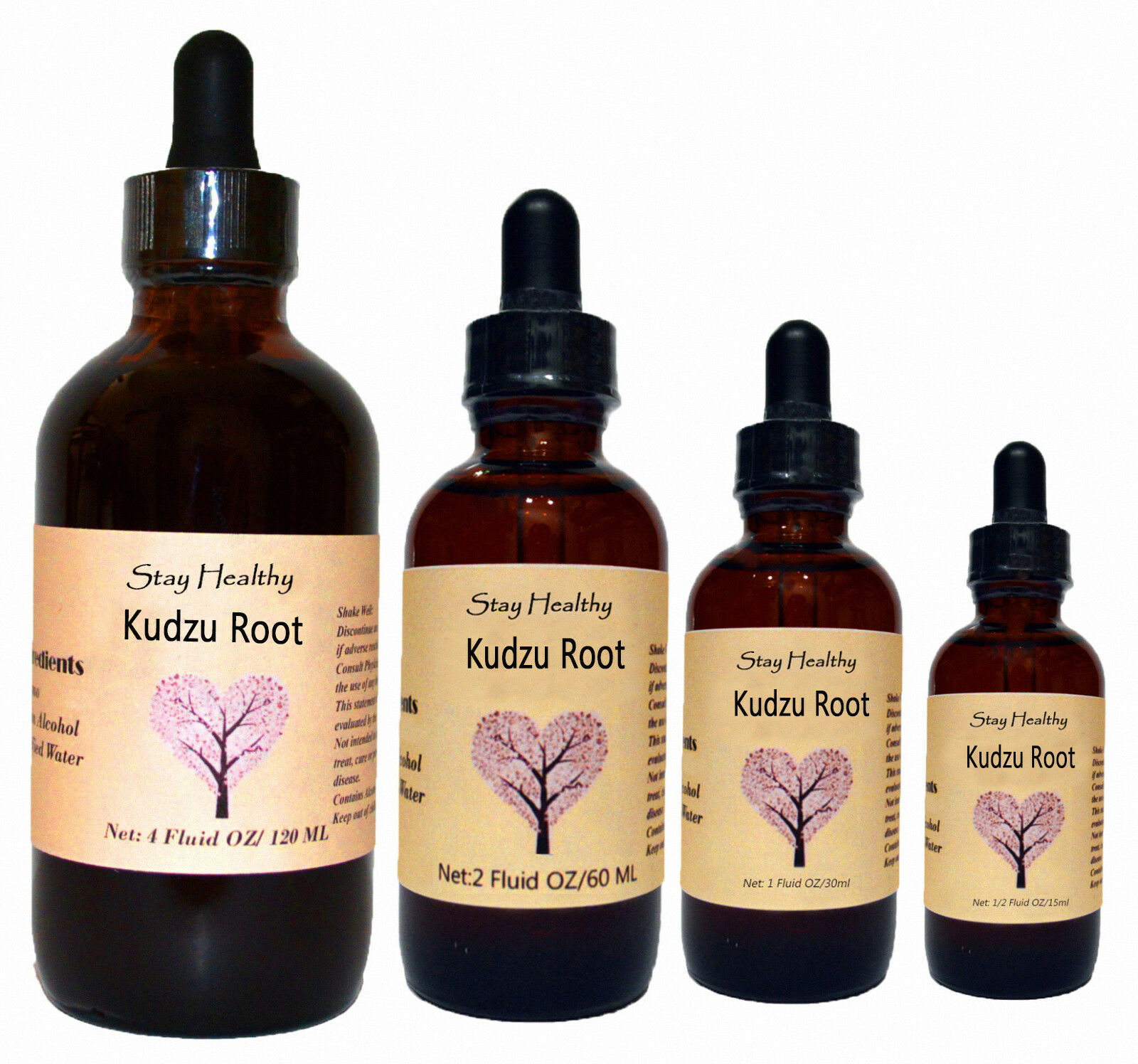 Kudzu Root Liquid Herbal Extract Premium Quality Tincture Vitamins & Lifestyle Supplements