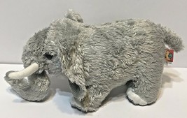 Adventure Planet Gray Elephant Plush 11" Tusks Standing Stuffed Animal Toy  - $11.61