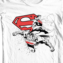 Superman T-shirt DC comic justice league man of steel superhero tee shir... - $24.99+