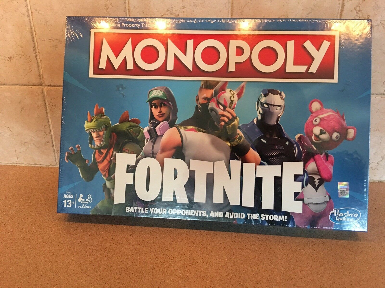 hasbro monopoly fortnite board game