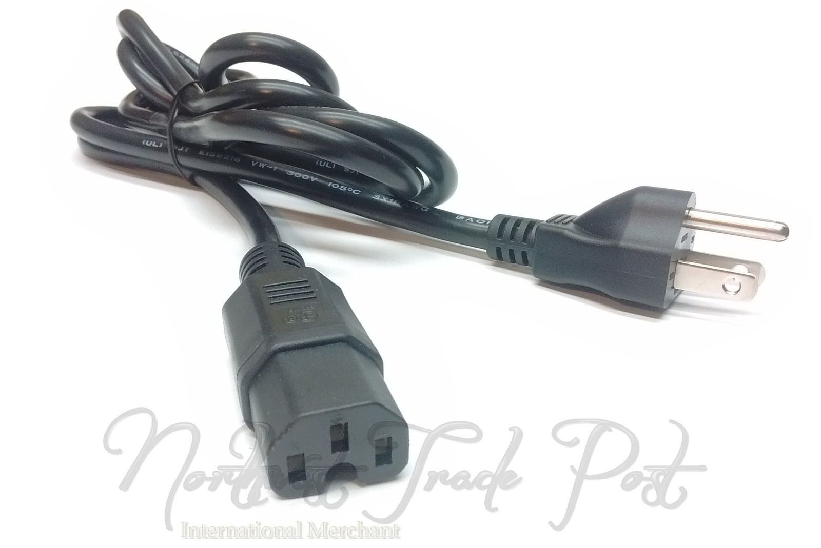 Bradley Electric Digital Smoker LONG Replacement Power Cord 3Pin Power Supply Barbecues