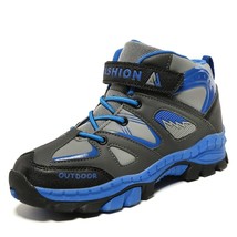 Children Outdoor  Hi Boots Teenagers Mountain Climbing Trek Shoes Boy Winter Ank - $60.40