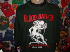 Blood Bath 3 Film Festival Dallas Horror Movie T Shirt 3XL - $19.79