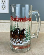 Budweiser Anheuser Bush 1989 Vintage Clydesdales  12 Oz. Beer Mug - $64.35