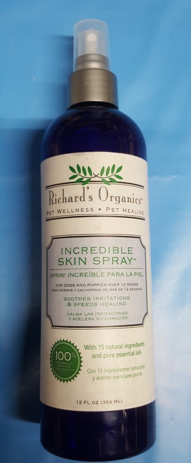 richard's organics incredible skin spray