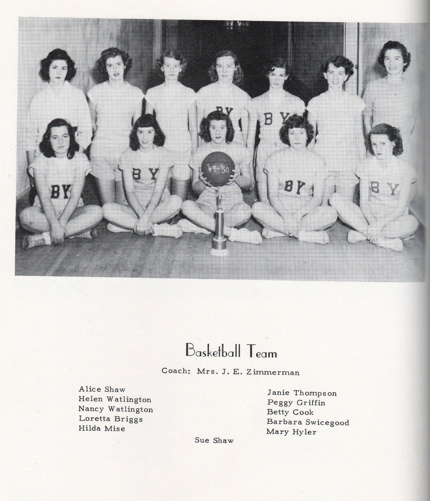 1950 Bartlett Yancey High School Year Book, Yan Tat, Yanceyville, North